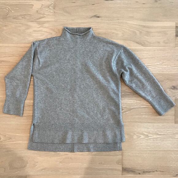 Urban Outfitters Oversized Mock Neck Long Sleeve Sweater XL Gray - Picture 1 of 5